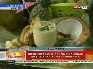 BT: Bicol Express shake na sinahugan ng sili, kakaibang pampalamig