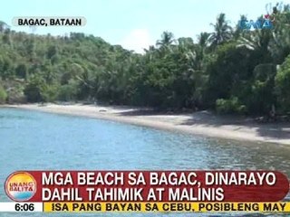 UB: Mga beach sa Bagac, Bataan, dinarayo dahil sa tahimik at malinis