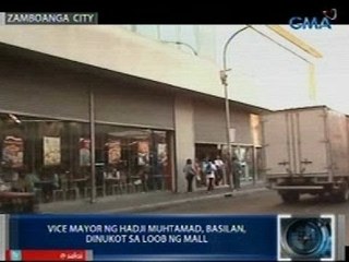 Saksi: Vice Mayor ng Hadji Muhtamad, Basilan, dinukot sa mall