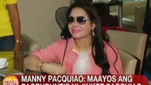 UB: Manny Pacquiao: Maayos ang pagbubuntis ni Jinkee Pacquiao
