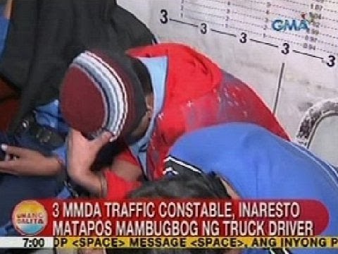 UB: 3 MMDA traffic constable, inaresto matapos mambugbog ng truck driver sa QC