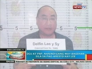 BP: Delfin Lee na sangkot daw sa P6.6-B housing scam, naka-detain na sa NBI-III