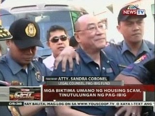 Pag-ibig fund, binatikos ang pangmamaliit ng spokesman ni Lee sa reklamo ng mga biktima