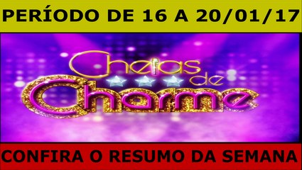 CHEIAS DE CHARME. 16.01 A 20.01.17