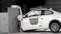 2014 BMW 2 series small overlap IIHS crash test