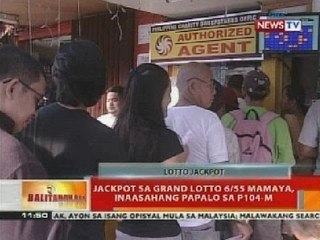 BT: Jackpot sa Grand Lotto 6/55 mamaya, inaasahang papalo sa P104-M