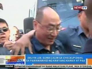 NTG: Delfin Lee, babasahan ng sakdal mamayang hapon sa Pampanga RTC