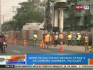 NTG: Konstruksyon ng Skyway Stage 3 sa Osmeña Highway, patuloy