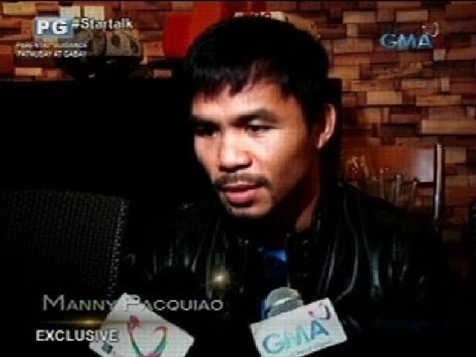 Startalk: Pacman, kumpiyansang mananalo laban kay Bradley sa April 12