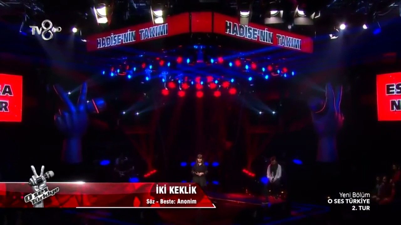 Esra Nur KÖLE İki Keklik O Ses Türkiye 2. Tur 15.01.2017