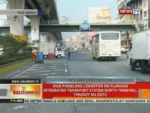 Mga posibleng lokasyon ng planong Integrated Transport System North Terminal, tinukoy ng DOTC