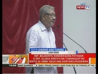 Descargar video: Rep. Belmonte, nanawagang payagan si Rep. Gloria Arroyo na tumanggap ng bisita sa VMMC