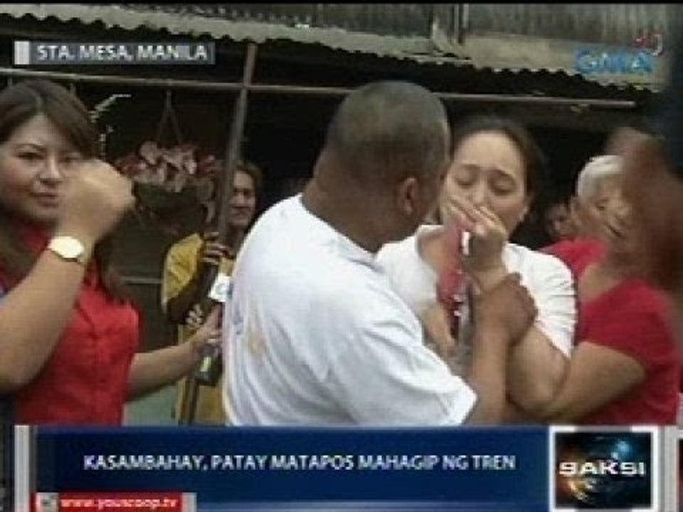 Saksi: Kasambahay, patay matapos mahagip ng tren sa Maynila