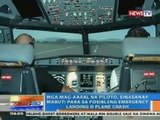 NTG: Mga mag-aaral na piloto, sinasanay mabuti para sa posibleng emergency landing o plane crash