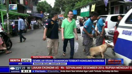 Terbukti Konsumsi Narkoba, 9 Pekerja Hiburan Malam Diringkus