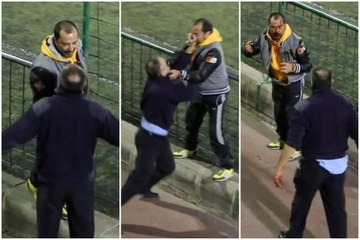 Quand deux pères de joueurs se battent en tribunes