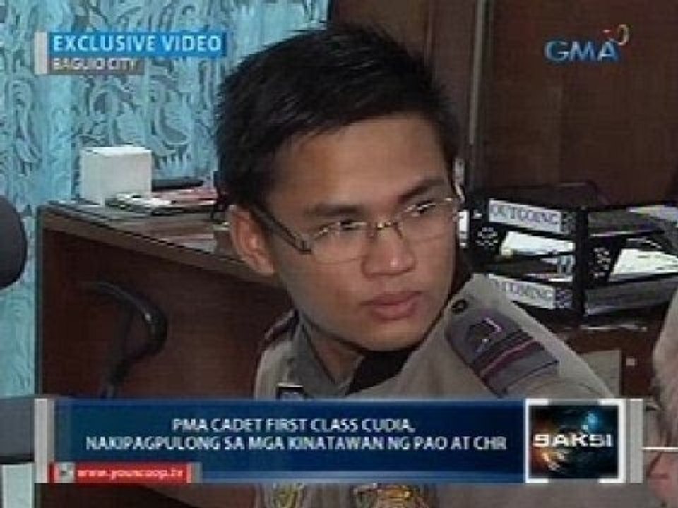 Saksi: PMA Cadet 1st Class Cudia, nakipagpulong sa mga kinatawan ng PAO at CHR