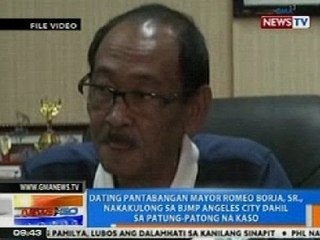NTG: Ex-Pantabangan Mayor Romeo Borja Sr., nakakulong dahil sa patung-patong na kaso