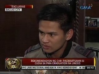 24Oras: Rekomendasyon ng CHR: Pagmartsahin si Cudia sa PMA Graduation sa Linggo