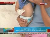 BP: 8 residente sa Ilocos Sur, tinamaan ng tigdas