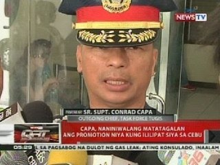QRT: Capa, naniniwalang matatagalan ang promotion niya kung ililipat siya sa Cebu