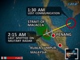 Malaysia Airlines flight 370, na-trace daw ng Malaysian Air Force sa isla sa Strait of Malacca