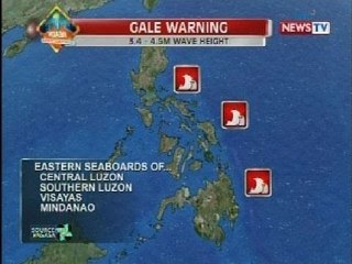 Descargar video: NTVL: GMA weather update as of 7:01am (March 17, 2014)