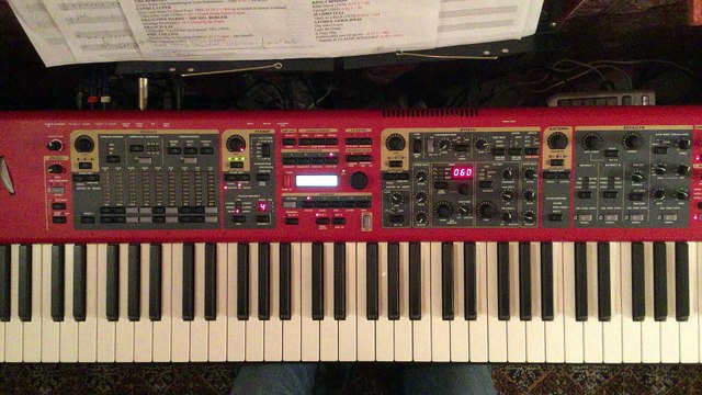 Hair - Good Morning Starshine - piano synthétiseur clavier