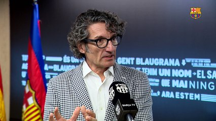Jordi Monés parla sobre el llançament de la plataforma digital de FCB Universitas