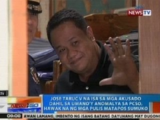 NTG: Jose Taruc V na isa sa mga akusado dahil sa umano'y anomalya sa PCSO, hawak na ng mga pulis