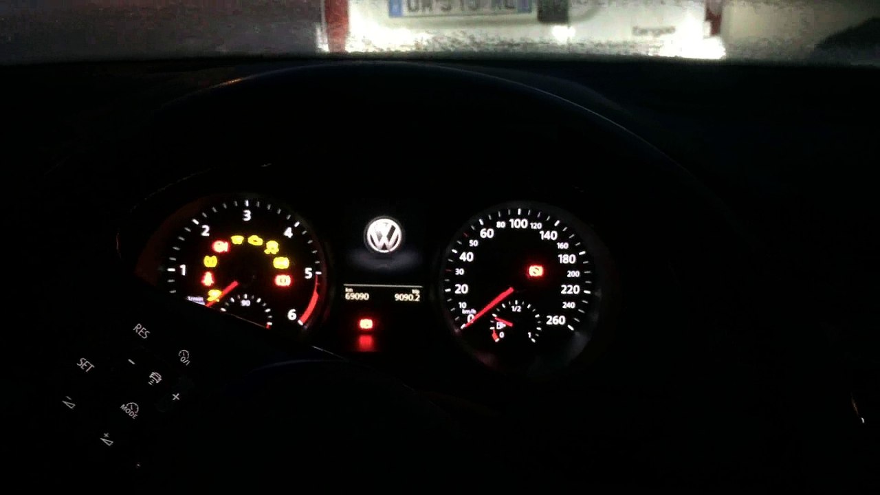 Passat B8 démarrage à froid -17°C