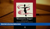 Audiobook  Women s Anger: Clinical and Developmental Perspectives Pre Order