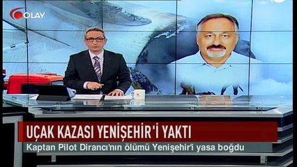 Uçak kazası Yenişehir'i yaktı (Haber 16 01 2017)