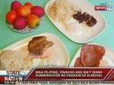 SONA: Mga Pilipino, pinauso ang iba't ibang kumbinasyon ng pagkain sa almusal