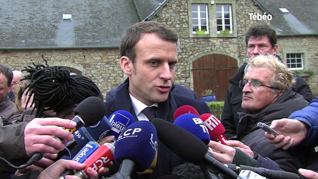 Bretagne. Macron, un candidat en campagne
