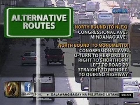 24Oras: Tatlong lanes sa Edsa-Muñoz/Balintawak, isasara para ayusin ang Dario Bridge