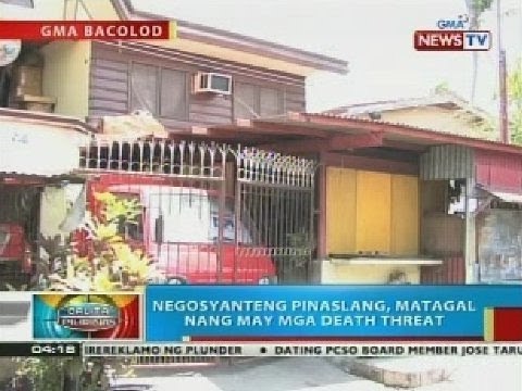 BP: Negosyante, patay matapos pagbabarilin sa loob ng kanyang tindahan sa Bacolod City