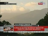 QRT: Sunog sa bahagi ng Mt. Banahaw, hindi pa lubusang naaapula