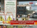 MMDA at bus operators, nagpulong para sa gagawing ultimate road reblocking sa holy week