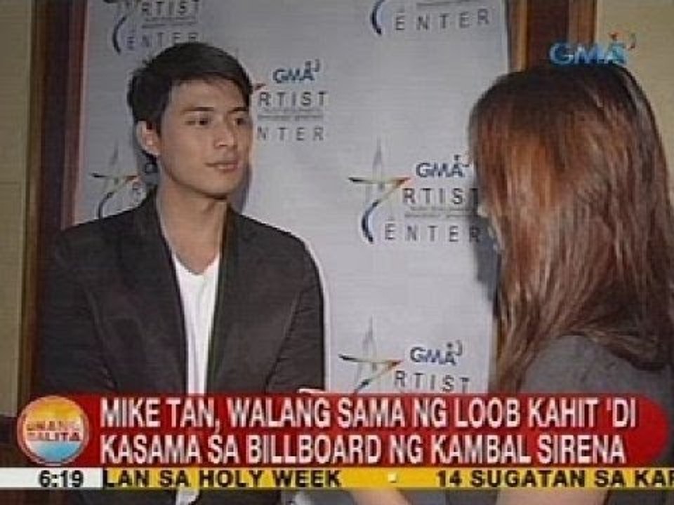 UB: Mike Tan, walang sama ng loob kahit 'di kasama sa billboard ng Kambal Sirena