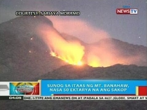 Naiwang kandila ng mga namamanata na umakyat sa Mt. Banahaw, posibleng sanhi ng sunog