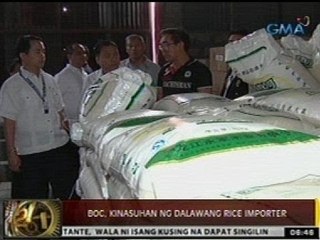 TRO, inilabas ng Korte Suprema para hindi muna i-release ang mga bigas na hinihinalang smuggled