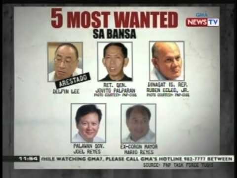 BT: Isa pang kabilang sa 'most wanted' ng PNP, malapit nang madakip ayon kay PNoy