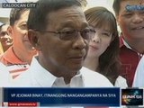 Saksi: VP Binay, itinangging nangangampanya na siya