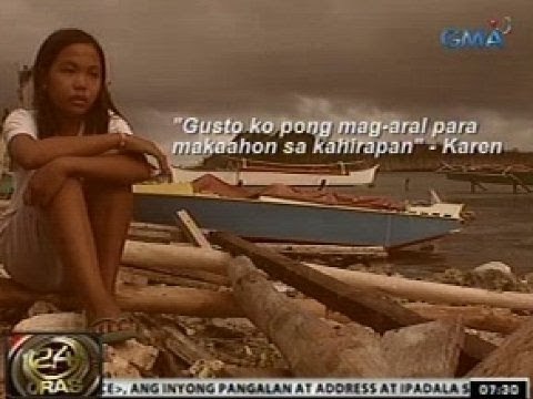 Batang nasalanta ng bagyong Yolanda, hinandugan ng Kapuso Foundation ng bagong sapatos