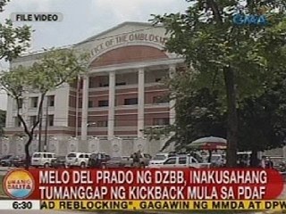 UB: Melo del Prado ng dzBB, inakusahang tumanggap ng kickback mula sa PDAF