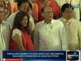 Saksi: Pres. Aquino at Gov. Imee Marcos, nag-usap at nagkatabi sa isang pagtitipon