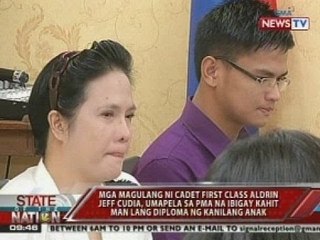 SONA: Petition in intervention, isasampa bukas sa Korte Suprema ng kampo ni cadet Cudia