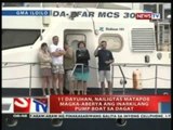 NTVL: 11 dayuhan, nailigtas matapos magka-aberya ang inarkilang pump boat sa dagat