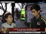 24 Oras: Charice at Michael Martinez, nagkausap sa isang hotel sa California, U.S.A.